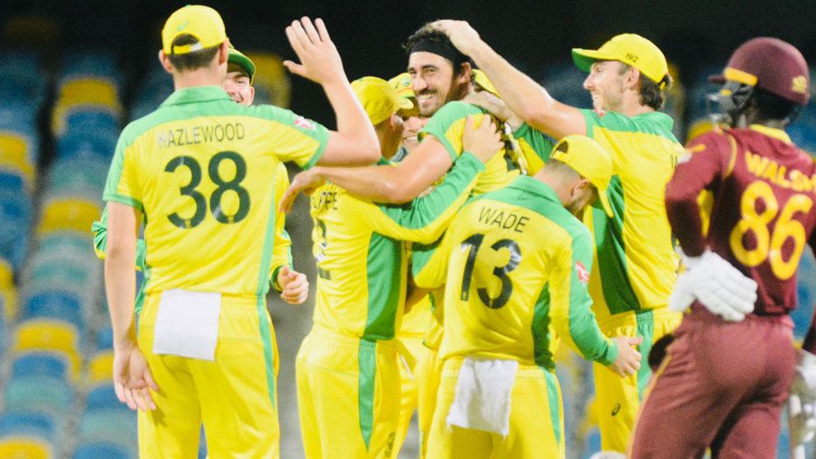 Mitchell Starc’s five blows West Indies away to give Alex Carey winning start