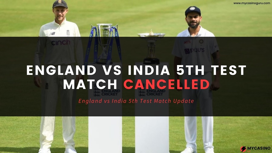 India Vs England 5th Test Match 2021 Cancelled