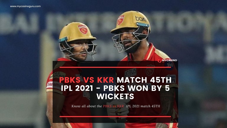 KKR vs PBKS Match Report – Punjab Kings won by 5 wickets against KKR.