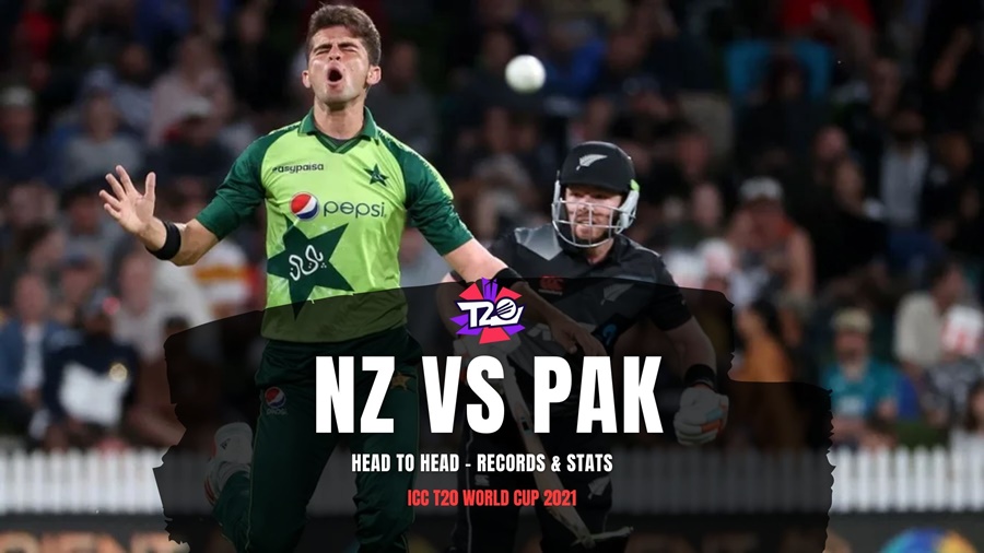 New Zealand vs Pakistan Head to Head T20 World Cup 2021 – Record & Stats