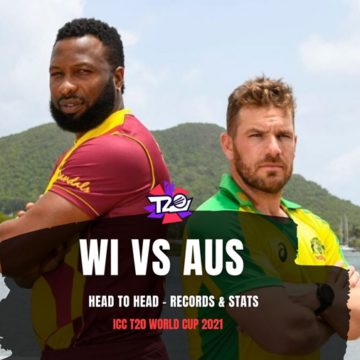 Australia vs West Indies T20 World Cup 2021 - Records & Stats