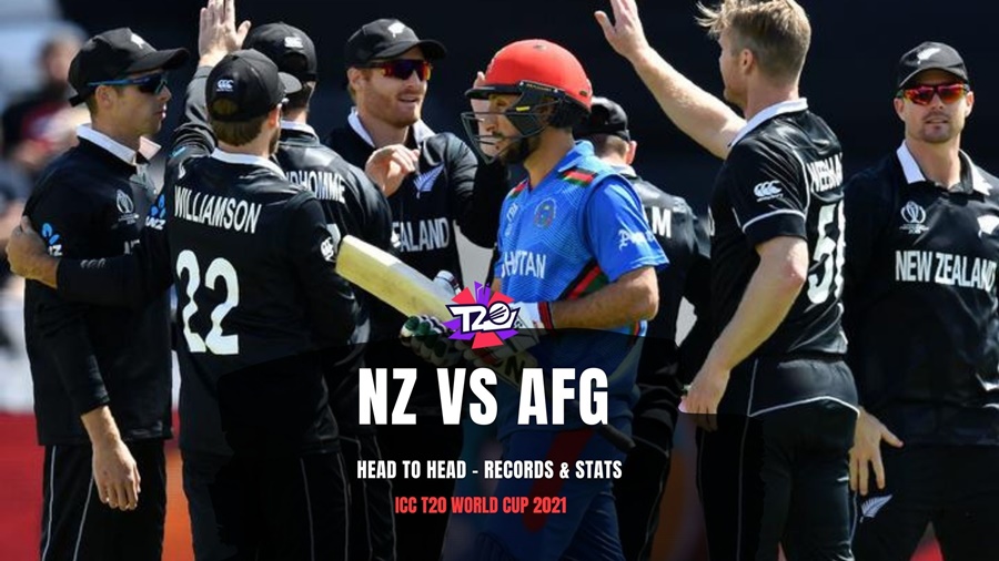 New Zealand vs Afghanistan T20 World Cup 2021 – Records  & Stats