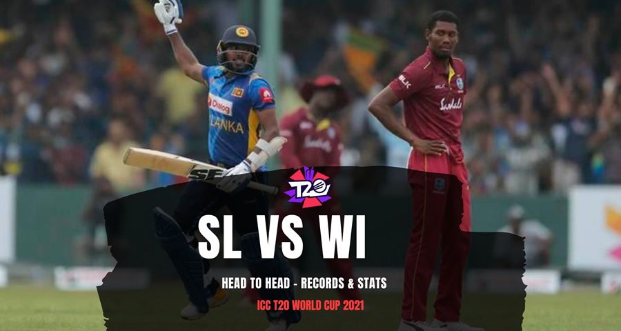 West Indies vs Sri Lanka T20 World Cup 2021 - Records & Stats