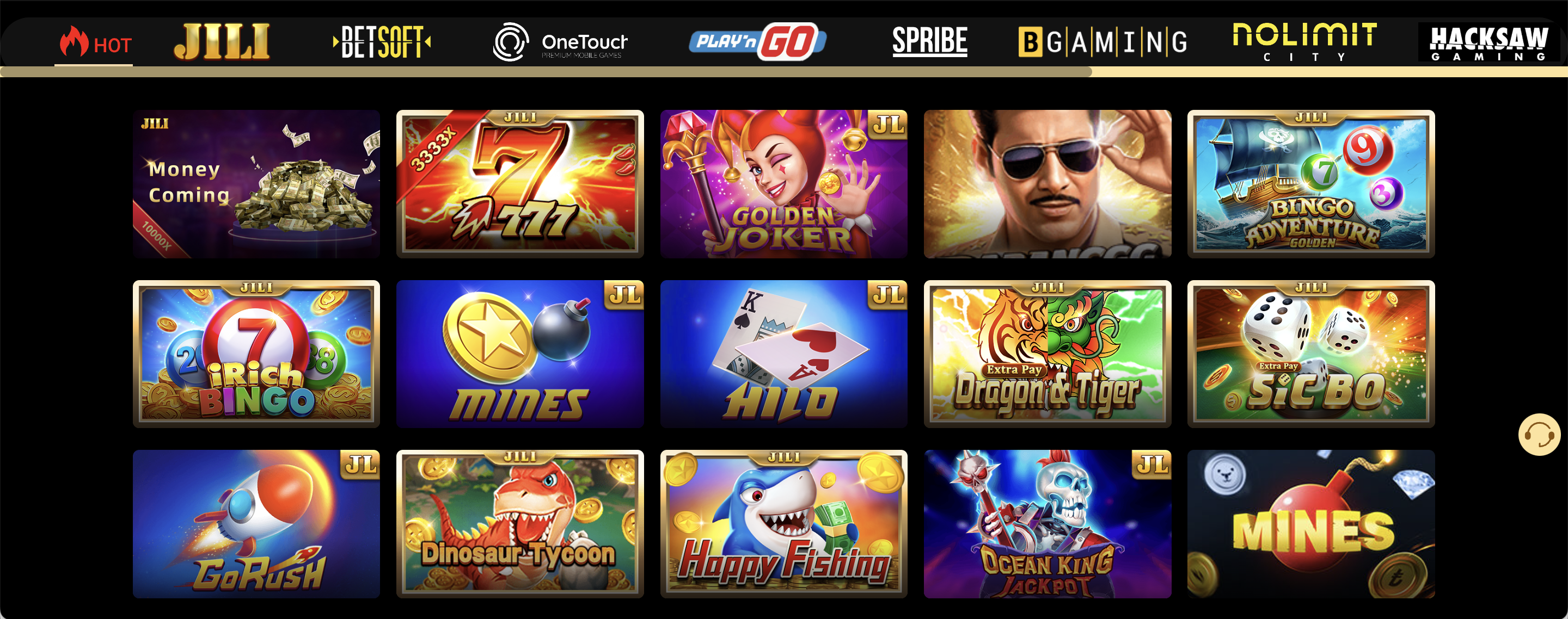 PGEbet online slot