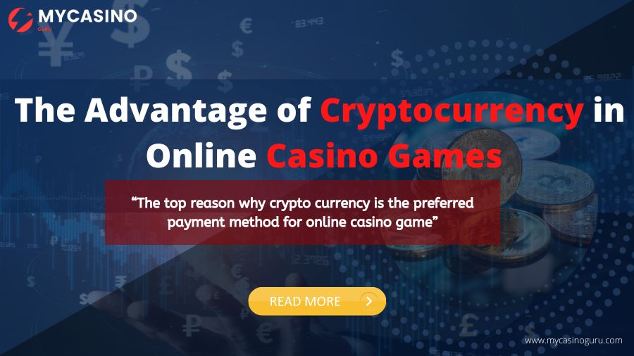 Advantage of Crypto currency in online casino game