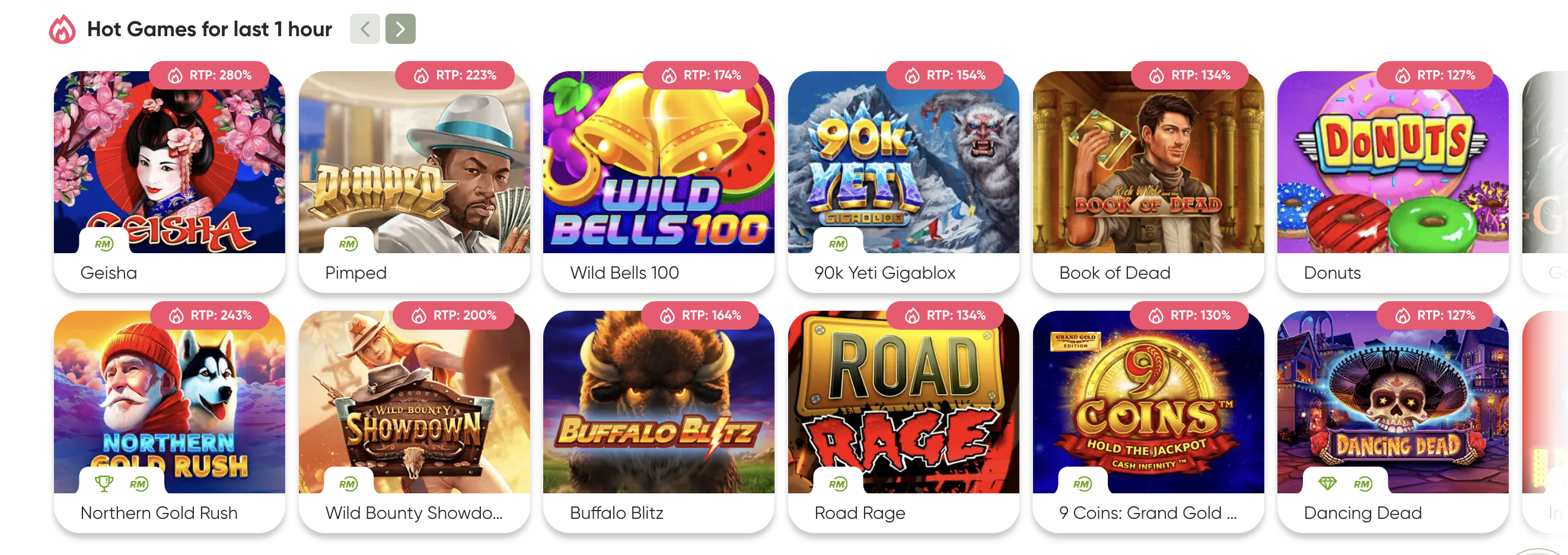 Fresh Casino Games